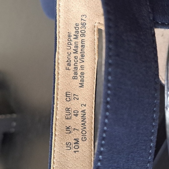 Ladies Life Stride Giovanna 2 Heels Blue Size 10 - Picture 12 of 12